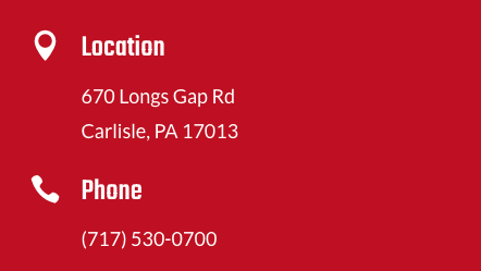 670 Longs Gap Road, Carlisle, PA 17013; 717-530-0700