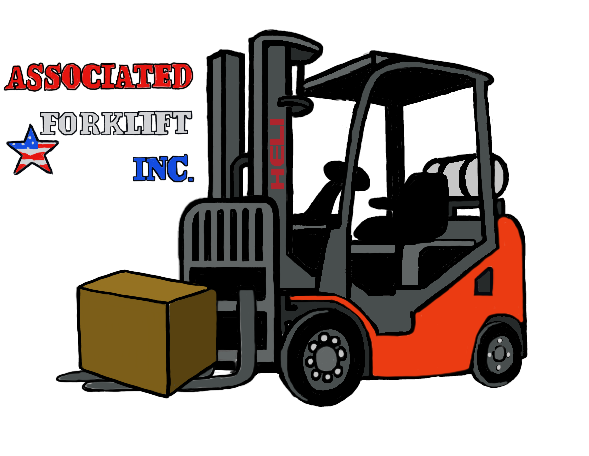 animated forklift and patriotic Associated Forklift